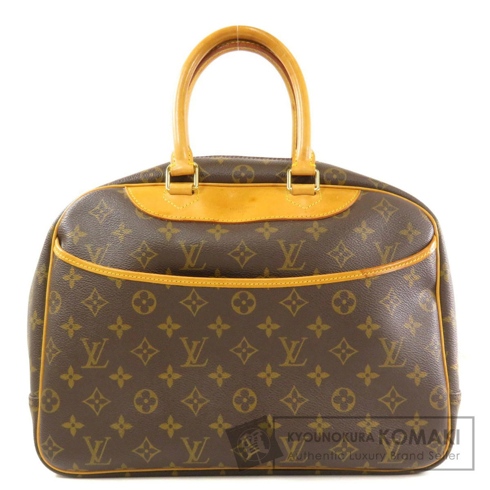 Louis Vuitton Deauville Monogram Boston Bag Canvas